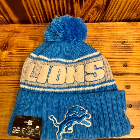 Detroit LIONS Beanie Hat - Picture 1 of 3